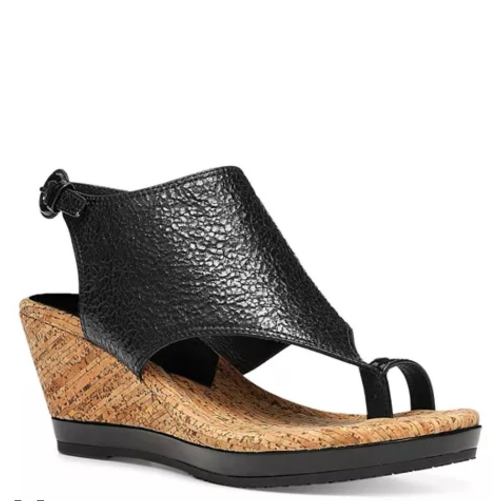 NEW! Donald Pliner Cork Wedge Sandals